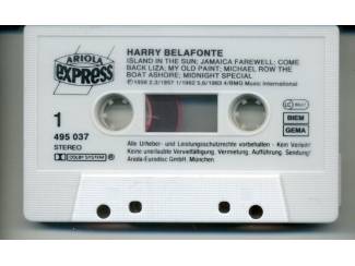 Cassettebandjes Harry Belafonte &ndash; Harry Belafonte 12 nrs cassette 1989 ZGAN