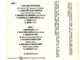 Cassettebandjes Amalia Rodrigues Fado 3 cassettes &euro;2,50 p/s 3 voor &euro;6 ZGAN