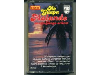 Cassettebandjes Malando en zijn Tango orkest Ol&eacute; Guapa 12 nrs cassette ZGAN