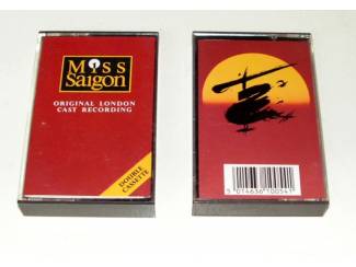 Cassettebandjes Miss Saigon Original London Cast Recording 25 nrs 2 cassettes ZG