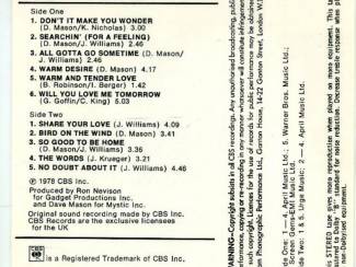 Cassettebandjes Dave Mason 2 cassettes €4,50 per stuk 2 voor €8 ZGAN