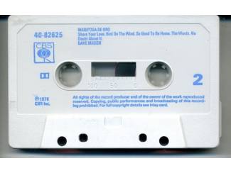 Cassettebandjes Dave Mason 2 cassettes €4,50 per stuk 2 voor €8 ZGAN