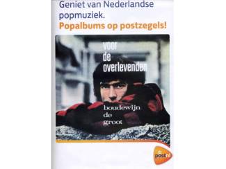 Postzegels | Thematische zegels Boudewijn de Groot complete set met 20 muziekpostzegels NW