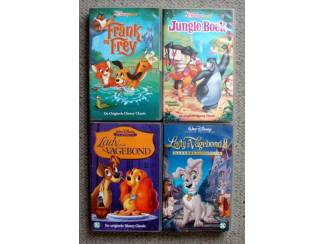 VHS Disney 15 VHS kinderbanden MOOIE STAAT
