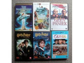 6 VHS banden 6 jaar en ouder MOOIE STAAT