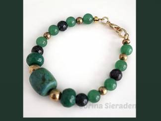 Armband van natuursteen