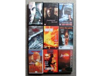 9 VHS banden 16 jaar en ouder MOOIE STAAT