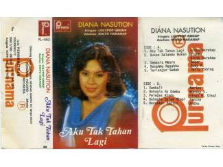 Cassettebandjes Diana Nasution Aku Tak Tahan Lagi 10 nrs cassette 1976 ZGAN