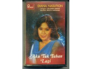 Cassettebandjes Diana Nasution Aku Tak Tahan Lagi 10 nrs cassette 1976 ZGAN