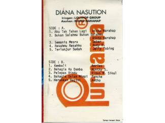 Cassettebandjes Diana Nasution Aku Tak Tahan Lagi 10 nrs cassette 1976 ZGAN