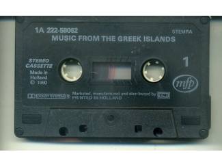 Cassettebandjes Music From The Greek Islands 11 nrs cassette 1980 ZGAN