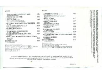 Cassettebandjes Max van Praag Weet je nog wel oudje? 20 nrs cassette 1988 ZGAN