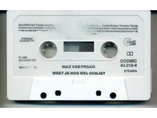 Cassettebandjes Max van Praag Weet je nog wel oudje? 20 nrs cassette 1988 ZGAN