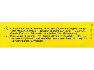 Cassettebandjes Die Original Hoch - und Deutschmeister Prof. Julius Hermann