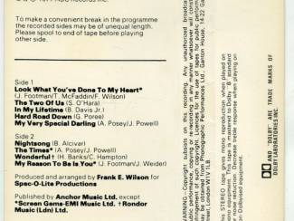 Cassettebandjes Marilyn McCoo & Billy Davis Jr. &ndash; The Two Of Us 9 nrs ZGAN