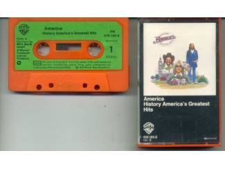 America – History America's Greatest Hits 12 nrs cassette 1975