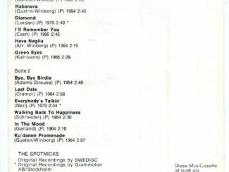 Cassettebandjes The Spotnicks Pop Giants, Vol. 8 cassette 12 nrs ZGAN