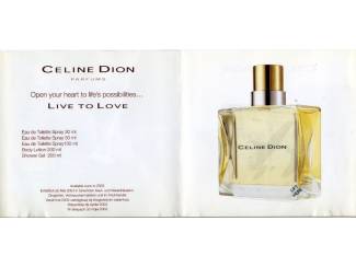 CD Celine Dion One Heart met originele geurkaart cd 2003 ZGAN