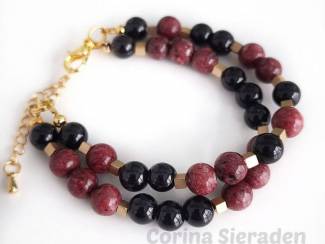 Armbanden Armband van natuursteen