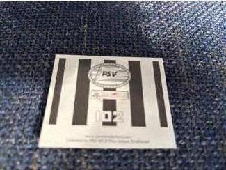Stickers Panini PSV sticker nummer 102 Foxy wit shirt Philips