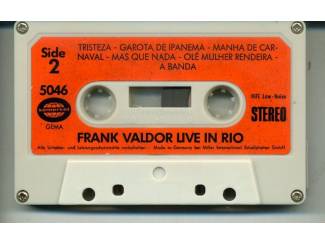 Cassettebandjes Frank Valdor Live in Rio 12 nrs cassette 1972 ZGAN