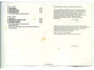 Cassettebandjes Chris Jasper &ndash; Superbad 8 nrs cassette 1987 ZGAN