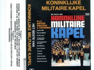 Cassettebandjes Het beste van Koninklijke militaire kapel 12 nrs cassette ZGAN