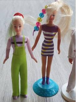 Poppetjes en Figuurtjes McDonalds, Kleine barbiepoppetjes