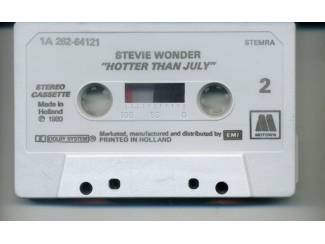 Cassettebandjes Stevie Wonder &ndash; Hotter Than July 10 nrs cassette 1980 ZGAN