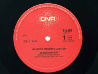 Grammofoon / Vinyl De Kermisklanten 100 Gouden Accordeon Successen LP 1978 ZGAN