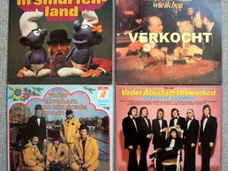 Vader Abraham 3 LPs €4,00 per stuk ZGAN