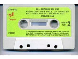 Cassettebandjes Steeleye Span All Around My Hat 9 nrs cassette 1975 ZGAN