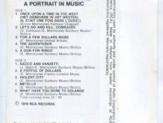 Cassettebandjes Ennio Morricone &ndash; A Portrait In Music 10 nrs cassette 1976