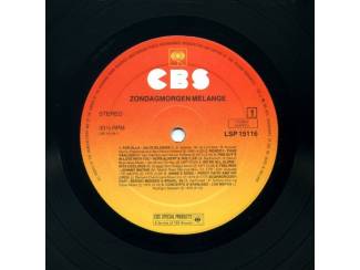 Grammofoon / Vinyl Zondagmorgen Melange 17 nrs LP 1981 zeer mooie staat