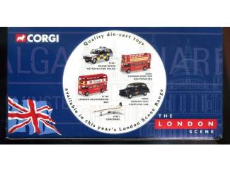 Auto's CORGI 66001 LTI London Taxi zwart NIEUW in doos