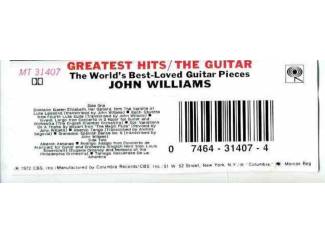 Cassettebandjes John Williams &ndash; Greatest Hits/The Guitar 9 nrs cassette 1972