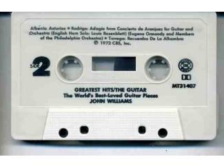 Cassettebandjes John Williams &ndash; Greatest Hits/The Guitar 9 nrs cassette 1972