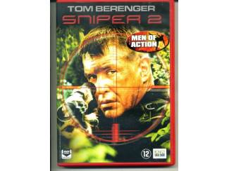 DVD 3 DVD&rsquo;s Tom Berenger &ndash; Sniper deel 1, 2 & 3 ZGAN