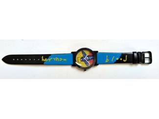 Muziek, Artiesten en Beroemdheden Herman Brood - Horloge &lsquo;Vliegtuig&rsquo; &ndash; in het originele doos 