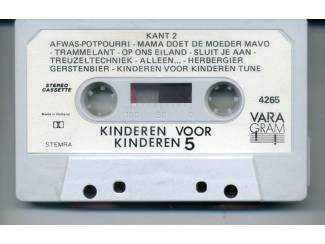 Cassettebandjes Kinderen Voor Kinderen 5 16 nrs cassette 1984 ZGAN