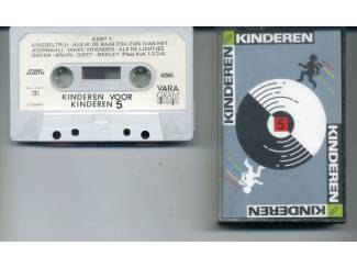 Kinderen Voor Kinderen 5 16 nrs cassette 1984 ZGAN
