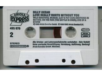 Cassettebandjes Billy Ocean Love Really Hurts Without You cassette 1986 ZGAN
