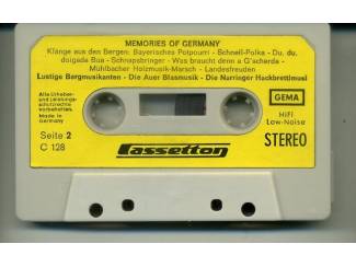 Cassettebandjes Memories Of Germany Munich City With Heart 17 nrs cassette