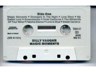 Cassettebandjes Billy Vaughn Magic Moments 20 nrs cassette 1979 ZGAN