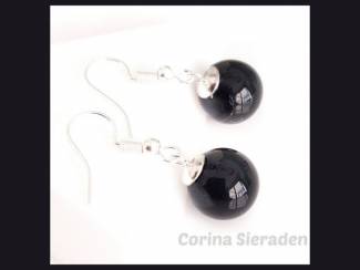 Oorhangers met natuursteen