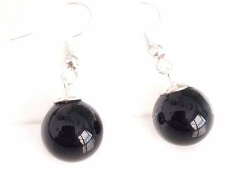 Oorbellen Oorhangers met natuursteen