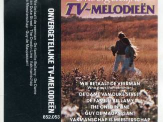 Cassettebandjes Onvergetelijke TV-Melodie&euml;n 6 nrs cassettes 1978 ZGAN