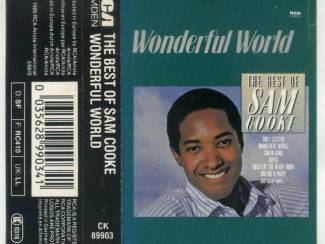 Cassettebandjes Sam Cooke &ndash; Wonderful World 12 nrs cassette 1986 ZGAN