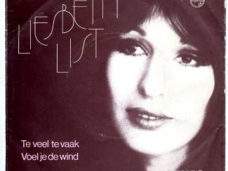 Grammofoon / Vinyl Liesbeth List Te veel te vaak vinyl single 1974 mooie staat