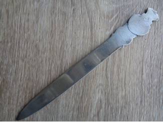 Verzamelen brievenopener HOLTEN met wapen